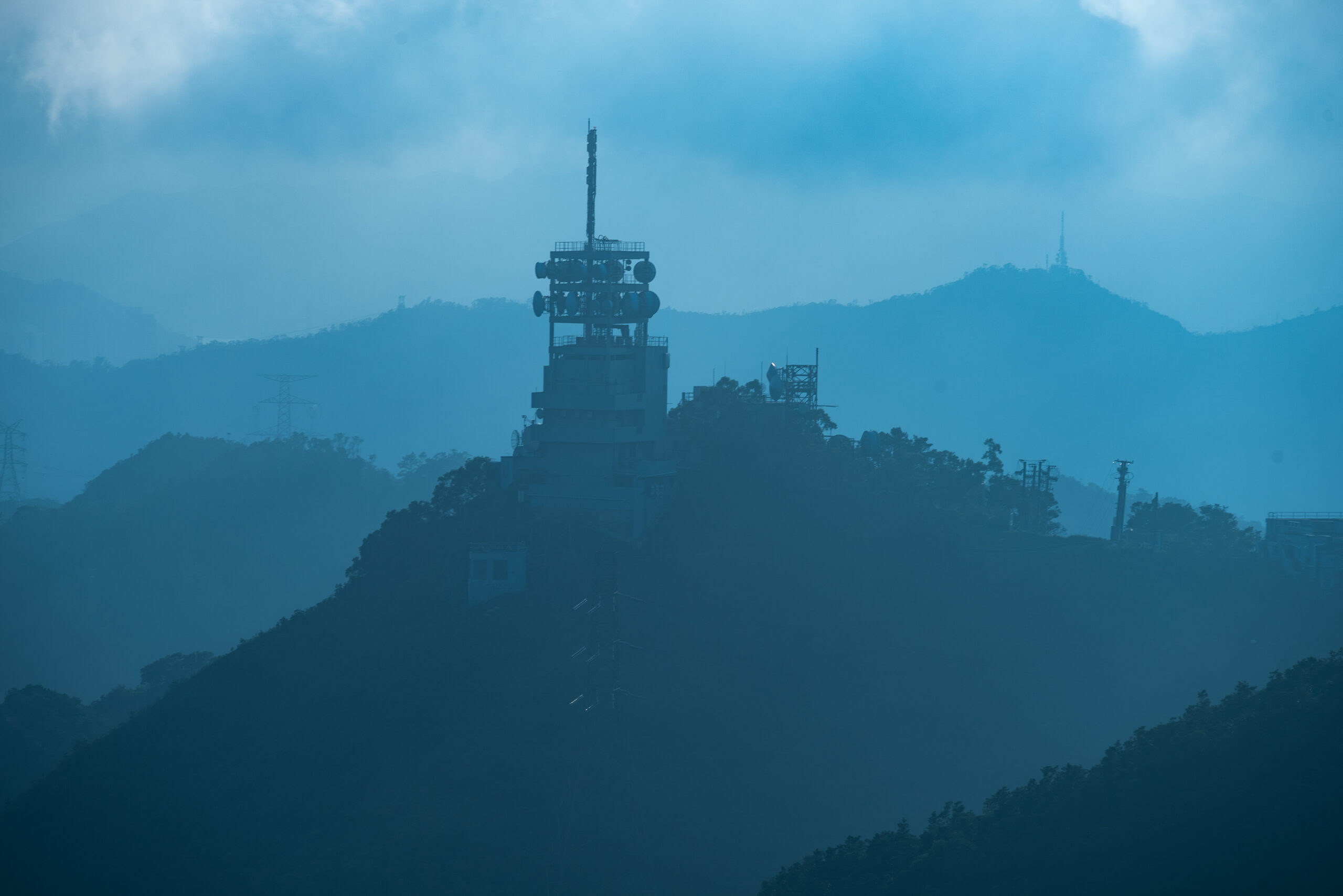 Communication antenna in Hong Kong